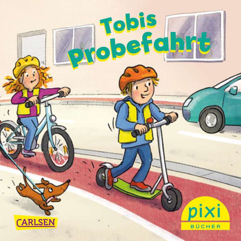 [DVR] Pixi-Buch „Tobis Probefahrt“ (2023), kostenlos bestellen / Freebie