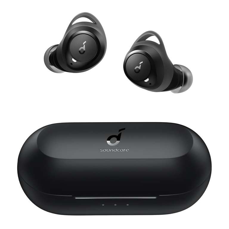 soundcore A1 In Ear Sport Kopfhörer, Earbuds mit Individuellem Sound, 35H, Kabelloses Aufladen, USB-C, IPX7, Tastensteuerung (Prime)