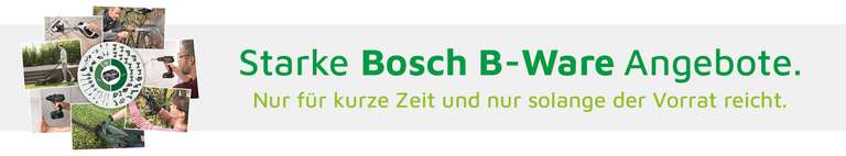 Bosch B-Ware Angebote bei Voelkner - Meist Verpackungsschäden, Sammel Deal, z.B. Bosch Home and Garden PSA 900 E Neupreis:147,77€