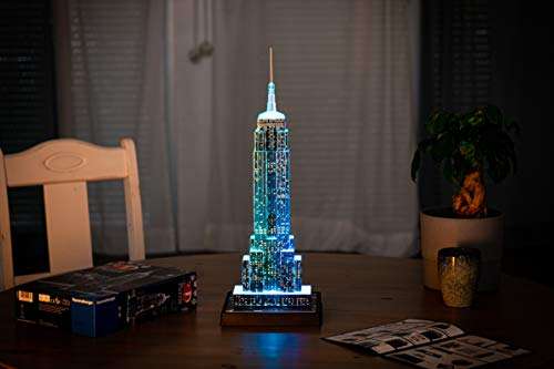 Empire State Building bei Nacht - Night Edition - Ravensburger 3D Puzzle, 216 Teile