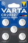 VARTA Batterien Knopfzellen CR2032, 50 Stück