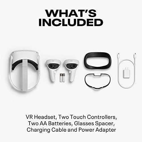 Oculus Quest 2 - Advanced All-In-One Virtual Reality Headset - 128 GB (Renewed Premium)