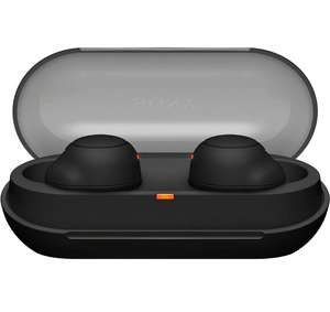 Sony WF-C500 kabellos, Bluetooth, In-Ear Earbuds (mit IPX4 Rating und bis zu 20h Akkulaufzeit) Schwarz, PRIME