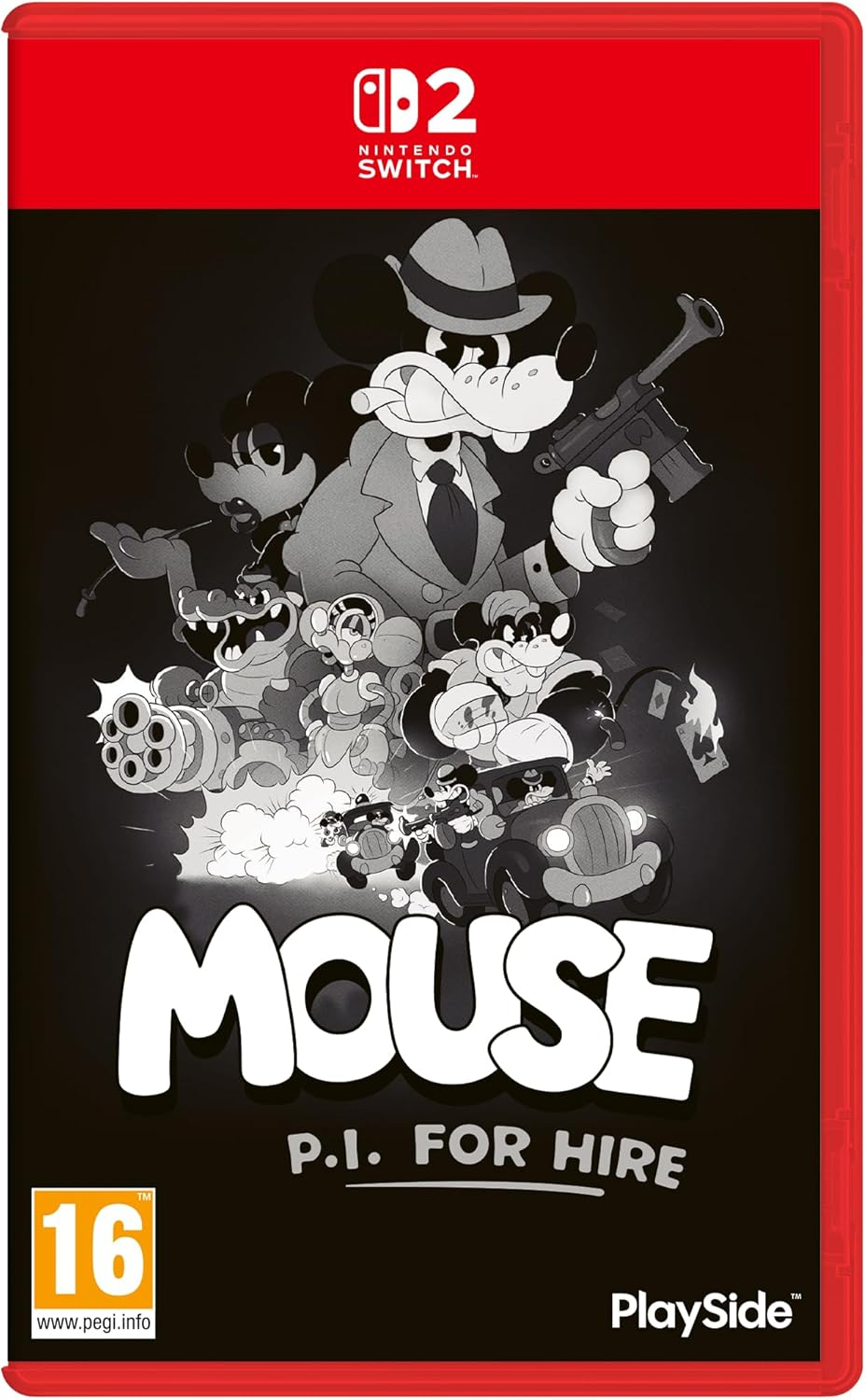 MOUSE: P.I. For Hire - Nintendo Switch 2 (physische Cartridge) bei NETGAMES für 34,85 €