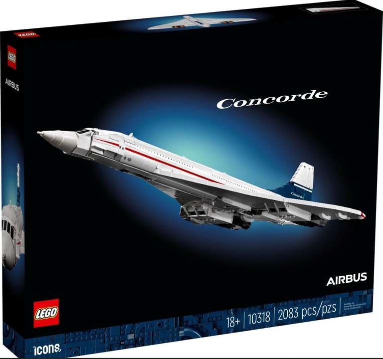 (Galeria) Lego Icons 10318 Concorde