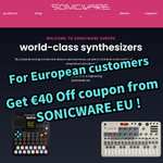 Sonicware Europe Promo, 40€ Rabatt für 8bit warps, Bass&Beats, XFM, Lofi-12, Texture Lab, SmplTrek [Musikinstrumente] [DJ-Technik] [Thomann]