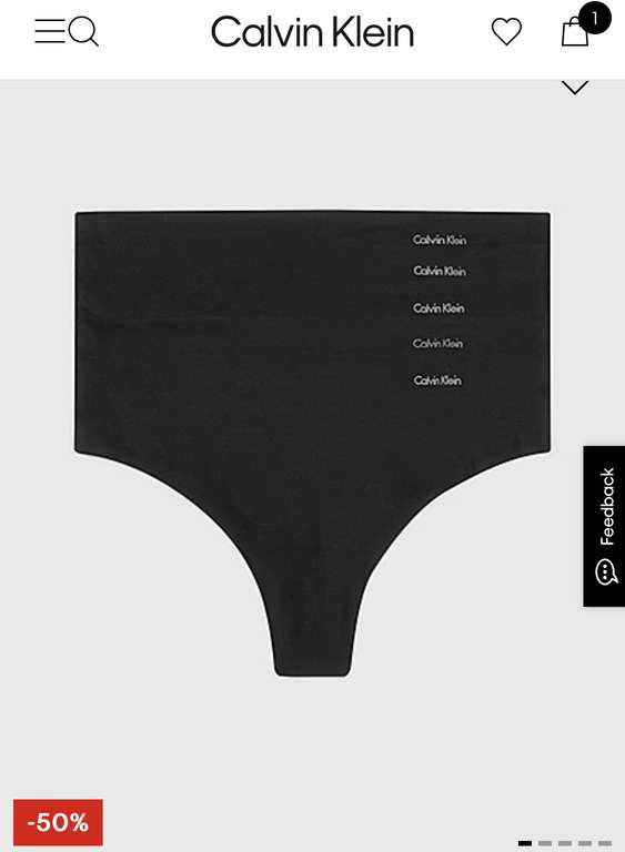 Calvin Klein Invisible Thong - 34,99€