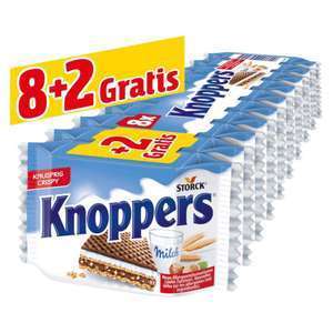 Penny: 10x Knoppers von Storck, 250g Packung ab 17.01.22
