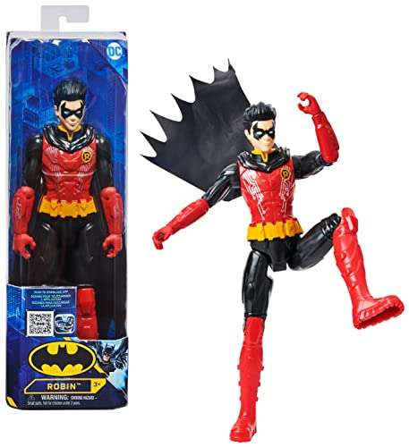 Spin Master DC Batman Spielzeug 30cm Robin-Actionfigur (Prime)