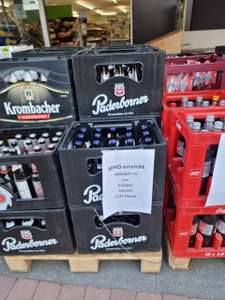 [Lokal Bielefeld Uni-Nähe] Inkl. Pfand: Paderborner, Cab Cola-Bier, Coca-Cola, etc. (MHD erreicht)