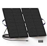 ECO-WORTHY Faltbares Solarpanel / Solartasche 100W (12V) z.B. fürs Camping (IP65)