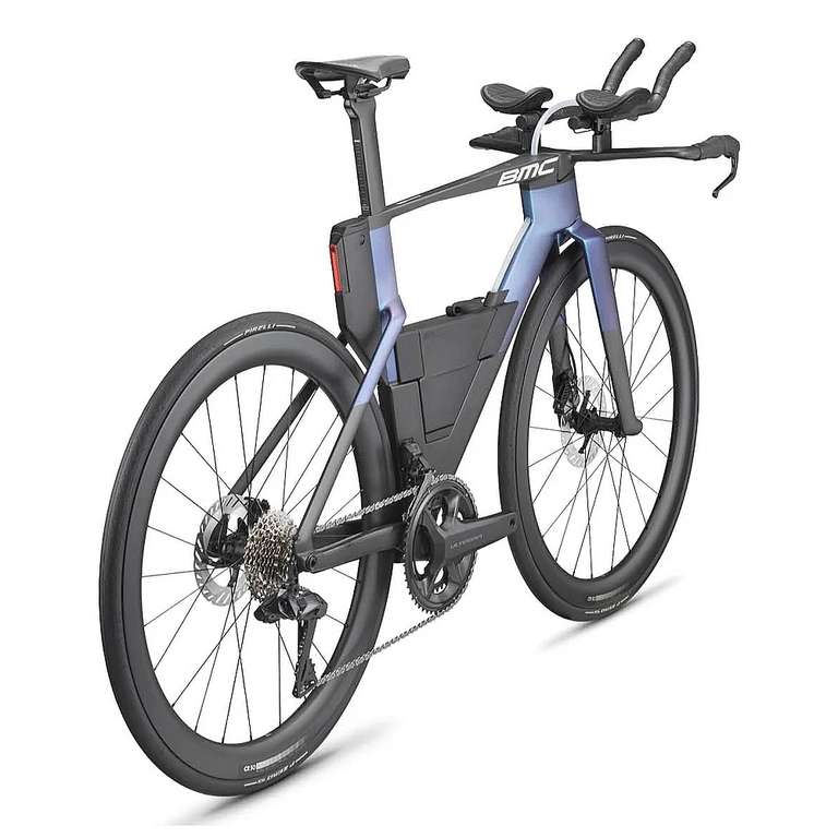 Triathlon Bike BMC SPEEDMACHINE 01 TWO (Carbon Rahmen+LRS+Cockpit+Ext ...