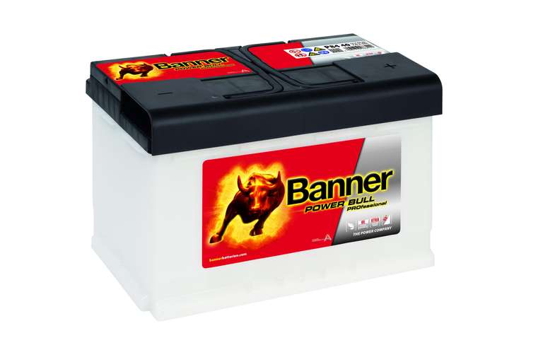 Autobatterie Banner Power Bull PROfessional 12V 84Ah (P8440) für 93,40€ [carfeature.de]