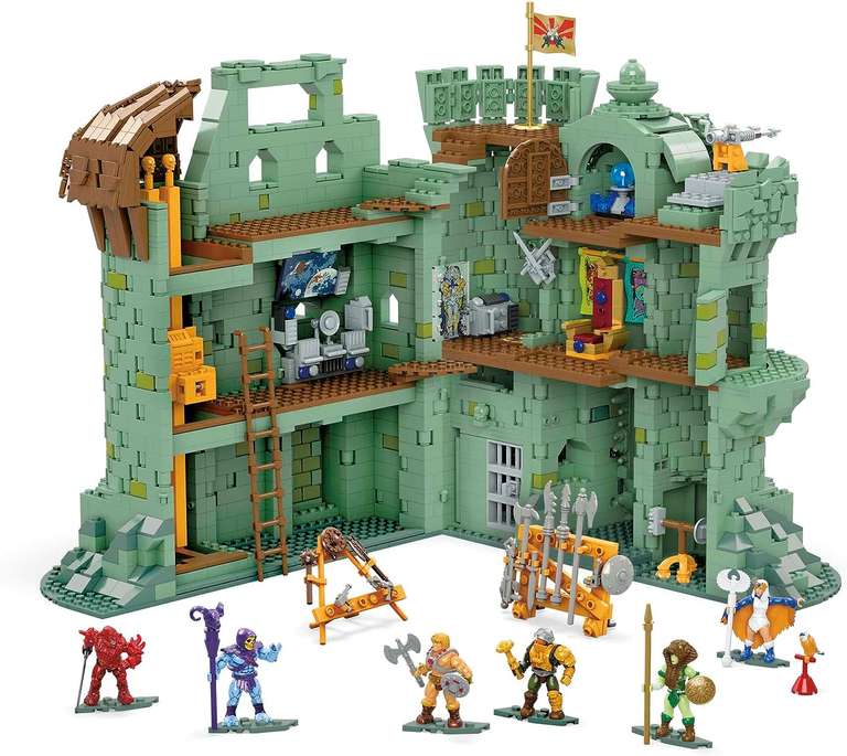 [Klemmbausteine] Mega Construx Masters of The Universe Castle Grayskull (GGJ67) für 99,99 Euro [Smyths Toys]