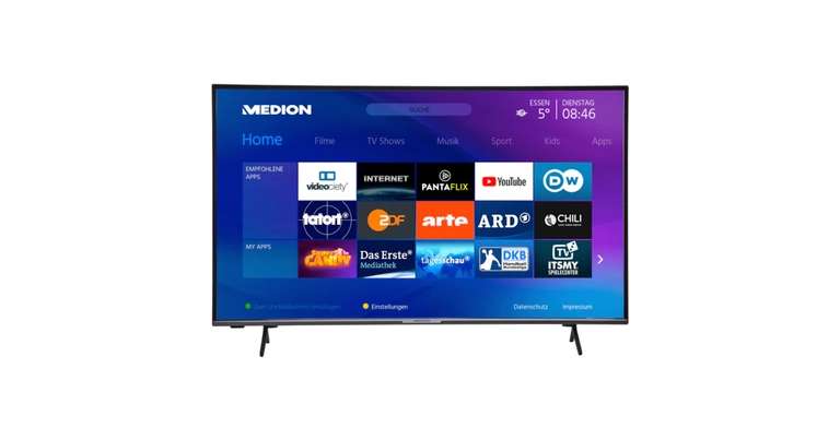 MEDION LIFE X15509 Smart-TV