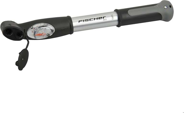 Fahrradzubehör von Fischer reduziert, z.B. FISCHER Mini-Luftpumpe mit integriertem Reifen-Flickzeug [Amazon Prime / Saturn / MM]