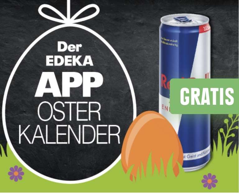 Gratis Edeka Nordbayern Ostercountdown: Red Bull Energy Drink