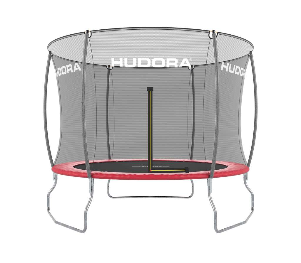 HUDORA Fantastic Trampolin 300V Ø300 cm inkl. Netz – 100 kg, jetzt bei Amazon
