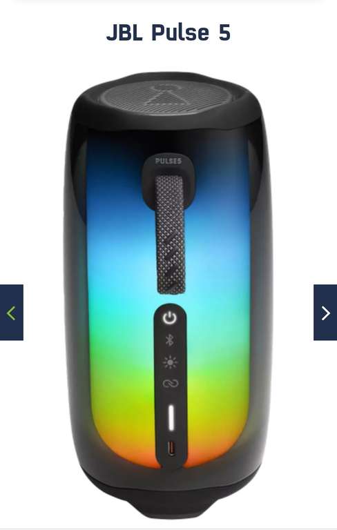 JBL Pulse 5 Bluetooth-Lautsprecher | RGB