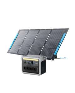 Anker SOLIX C1000 LiFePO4 Tragbare Powerstation 1056Wh mit 200W Solarpanel