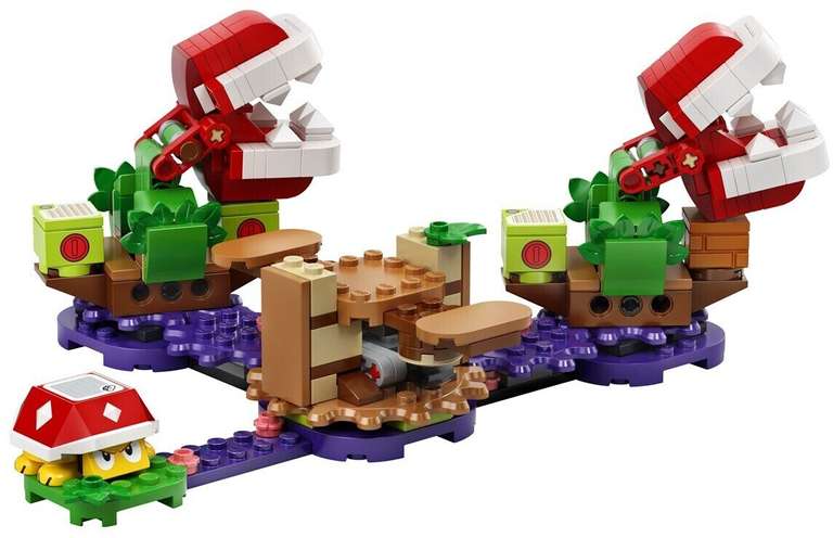[Lokal Real Weimar] LEGO Super Mario - Piranha-Pflanzen-Herausforderung (71382) - Erweiterungsset