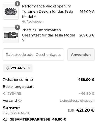 2befair Gummimatten Gesamtset Tesla Model Y – Made in Germany, rutschfeste  Fußmatten für Kofferraum & Innenraum, Allwetter-Automatten im Set (5  Matten), nachhaltiges Zubehör : : Auto & Motorrad