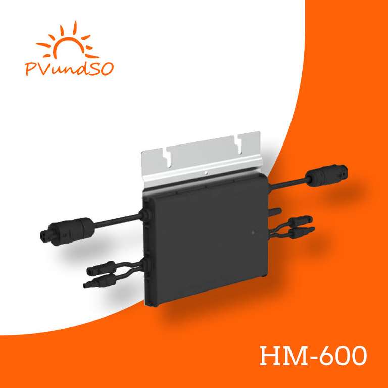 Hoymiles HM600 Wechselrichter für Balkonkraftwerk PV Anlagen