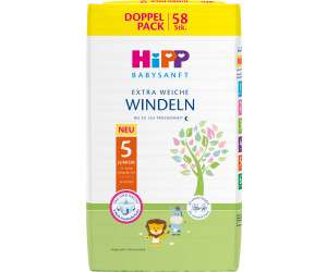 [Lokal Globus Neutraubling] Hipp Babysanft Windeln Doppelpack z. B. Gr. 3 72 St. 13,99€ 0,19€/St.