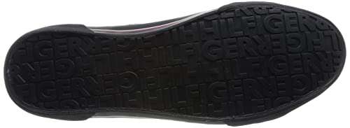 Tommy Hilfiger Core Corporate Vulc (Zalando / Amazon) Herren Sneaker in schwarz