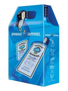 Bombay Sapphire Dry Gin 47% 2x1L Twinpack