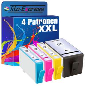 4 Druckerpatronen für HP 903 XXL