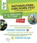 Nationalpark Zentrum Eifel Jubiläums-Fest am 10.03.24 (10-17 Uhr) - u.a. mit freiem Eintritt in die Erlebnisausstellung "Wildnis(t)räume"