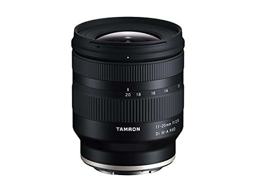Tamron 11-20 mm F/2.8 Di III-A RXD APSC-Objektiv für Sony E-Mount (Sony Alpha 5000er, 6000er usw.)
