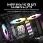 [Amazon Prime] Corsair iCUE AF140 RGB Elite Lüfter 140mm schwarz