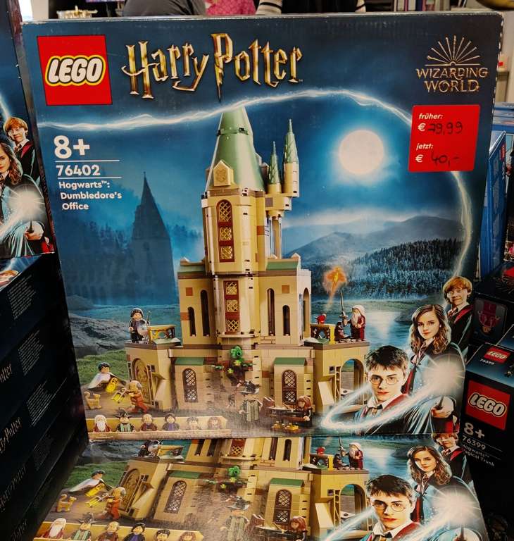 Lego Harry Potter Sets stark reduziert (UVP) bei Thalia Outlet Oberhausen z.B.: Lego 76402