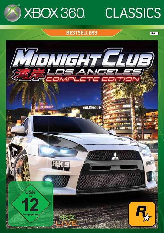 Rockstar Midnight Club Los Angeles Complete Edition Xbox Series S X One 360 mit Gold oder Gamepass für 3,37 € digital aus MS-Store Ungarn