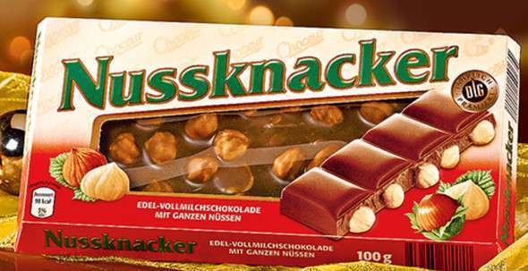 [Aldi Süd] Nussknacker Schokolade je 100g Packung Vollmilch & Feinherb ab 17.04