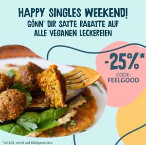 Singles Day bzw. Singles Weekend bei Greenforce / 25% Rabatt (auch auf bereits Reduziertes)