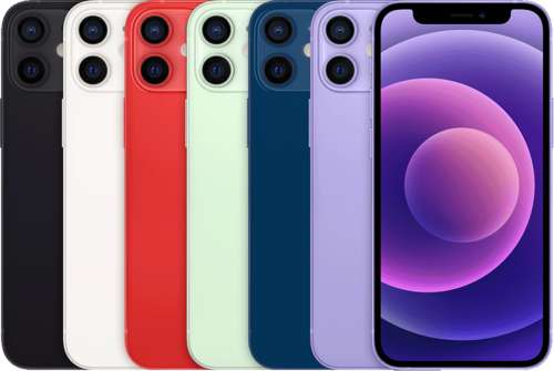 Apple iPhone 12 64 GB Blau Schwarz Rot Weiß Grün Violett Ohne Vertrag Wie NEU
