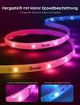 Govee RGBIC Pro LED-Leuchtstreifen 10m (Segmente einzeln steuerbar, 240 LEDs, WLAN, Bluetooth, App, Razer Chroma)
