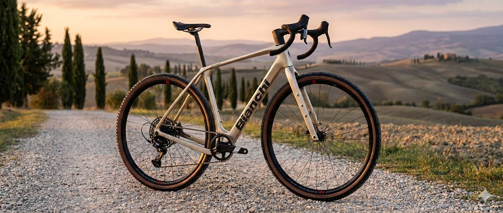 Bianchi Arcadex Comp - Carbon Gravelbike - GRX 610/822 SGS - Gr. SM/LG