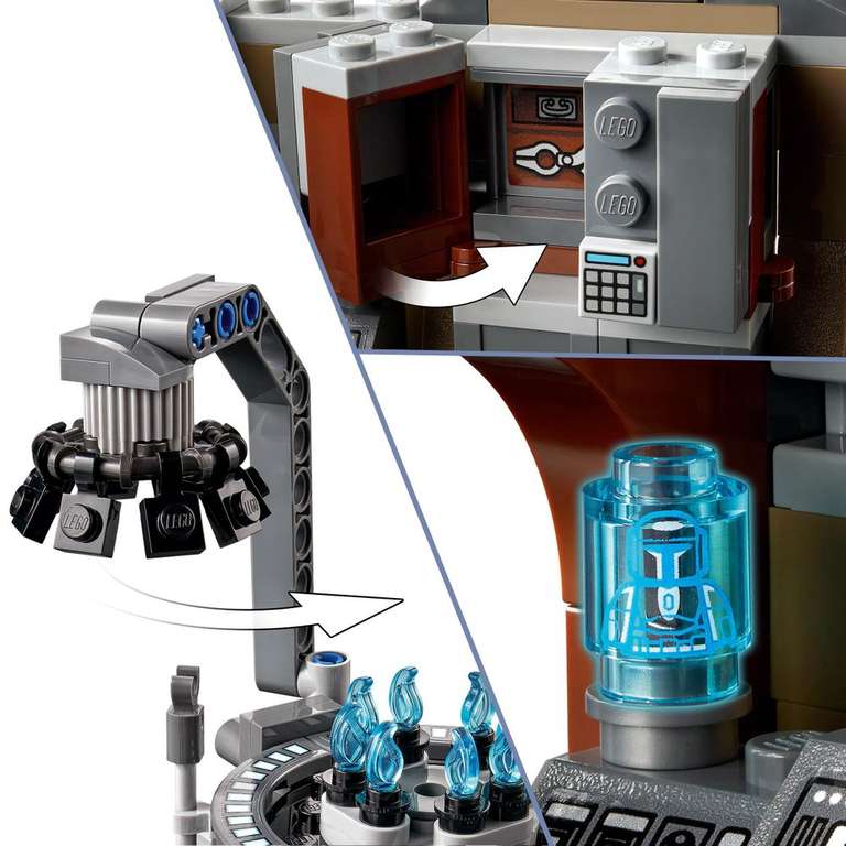 LEGO Star Wars Mandalorian Set 75319: Die mandalorianische Schmiede der Waffenschmiedin