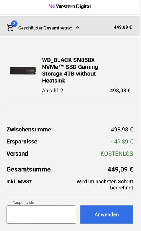 WD_BLACK SN850X NVMe SSD 4TB