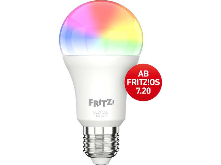 Mediamarkt: AVM FRITZ!DECT 500 LED Glühbirne Mehrfarbig 3er Set