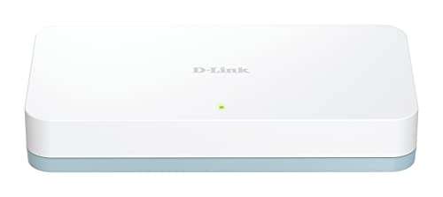 D-Link DGS-1008D 8-Port Gigabit Switch Desktop (10/100/1000 Mbit/s, lüfterlos) schwarz für 9,99€ (Prime/nbb Abholung)