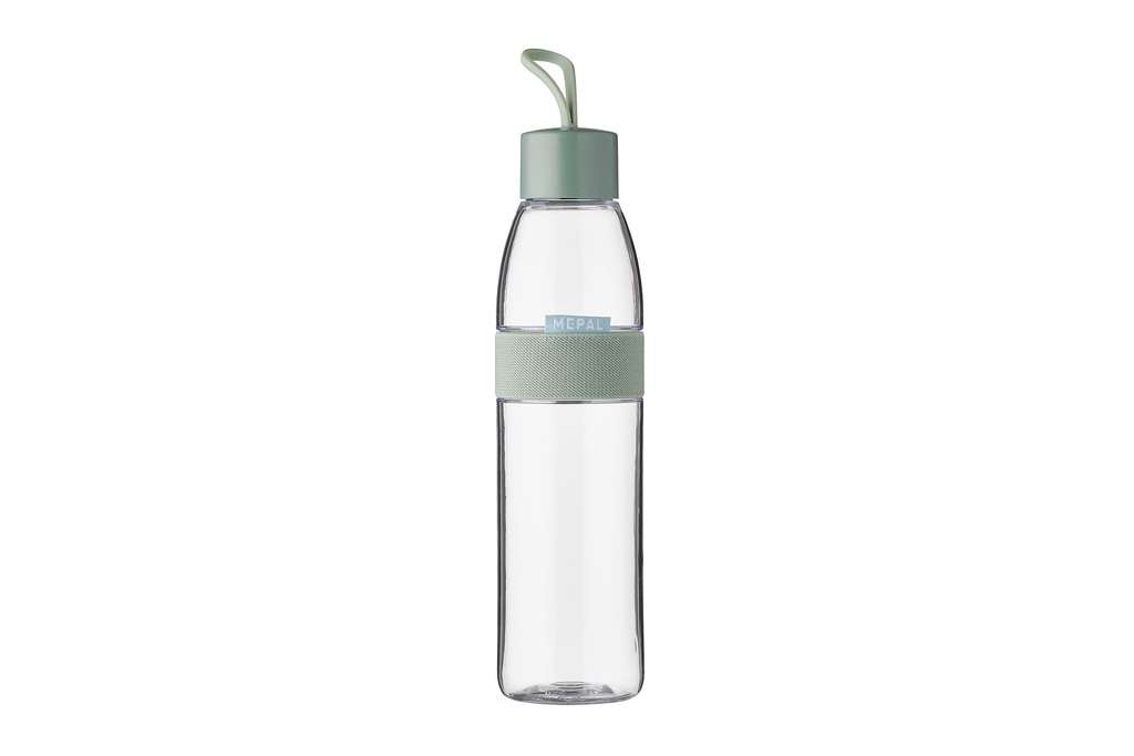 Mepal Ellipse Trinkflasche 700 ml (Nordic sage, auslaufsicher, für Kohlensäure) für 6,11 € bei Amazon (Prime)