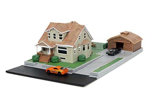 The Fast and the Furious - Dom Toretto Haus mit Toyota Supra und Dodge Charger - Jada Nano Diorama 33,99 € bei Jada mit NL-Gutschein