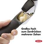 OXO Good Grips Knoblauchpresse zum Zerdrücken von Knoblauch und Ingwer – spülmaschinenfest - Prime