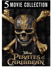 [Microsoft.com] Pirates of the Carribean / Fluch der Karibik - alle Filme als Bundle - 4K digitale Kauffilme - nur OV