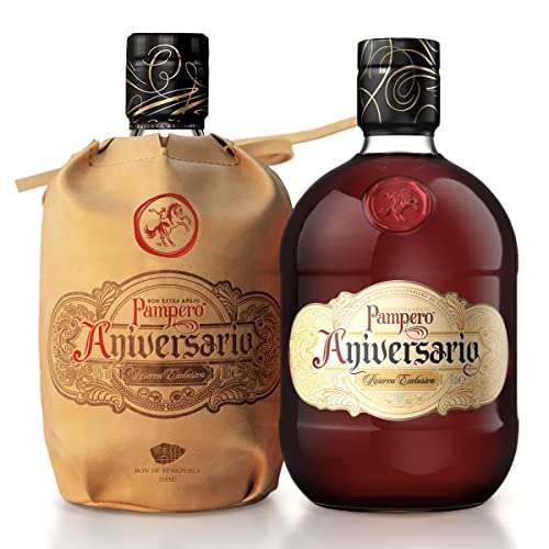 [Amazon Sparabo] Pampero Aniversario Rum 40% (1 x 0.7 l) + kostenlose Produktprobe von Mistral Gin (0.05l)
